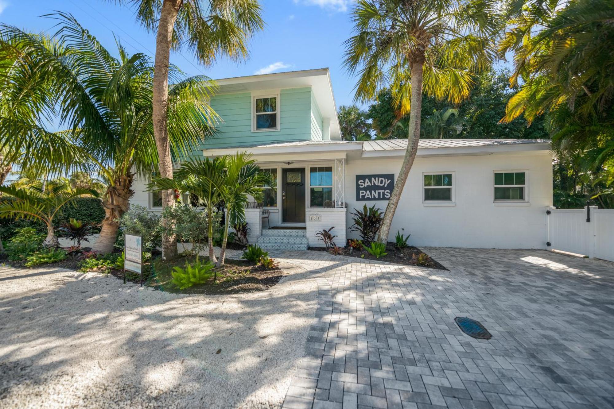 Sandy Pants - Designer Beach Chic Home Steps To Beach Backyard Oasis W Heated Pool Anna Maria Exterior photo